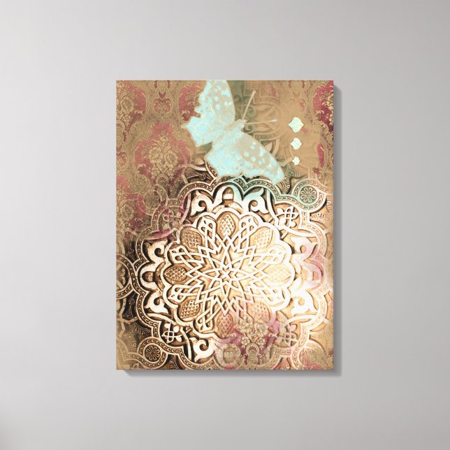 Flux Oriental II - Toile Enveloppée (Recto)