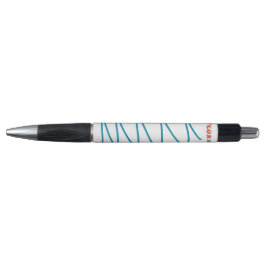 Flux Swirl Ballpoint Pen - Aquamarin Kugelschreiber