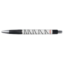 Flux Swirl Ballpoint Pen - Schwarz Kugelschreiber