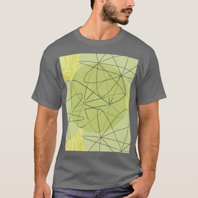  Fluxos em Verde   T-Shirt (Vorderseite)