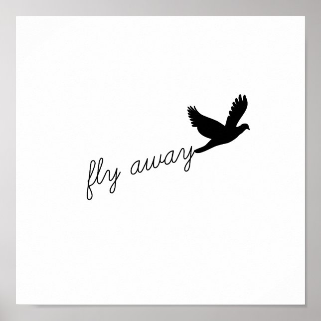 Fly Away Poster (Vorne)