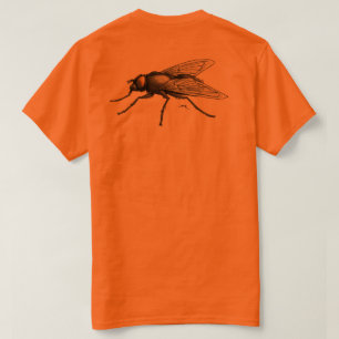 Fly Buddy femme t-shirt orange dos