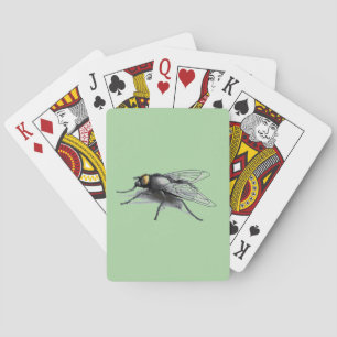 Fly Buddy Green Poker spielt Karten Spielkarten