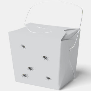 Fly Buddy viele Fliegen graue Abholbox Geschenkschachtel
