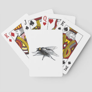 Fly Buddy White Poker spielt Karten Spielkarten