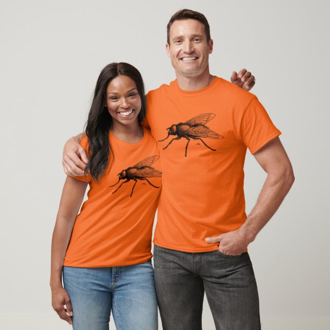 Fly Buddy Women Orange T - Shirt (Unisex)