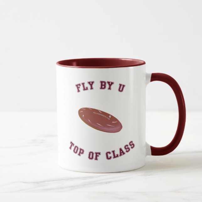 Fly By U Frisbee Tasse (Rechts)