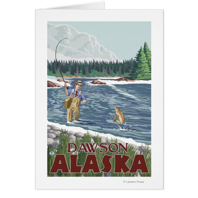 Fly Fisherman - Dawson, Alaska (Vorne)