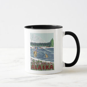 Fly Fisherman - Ketchikan, Alaska Tasse