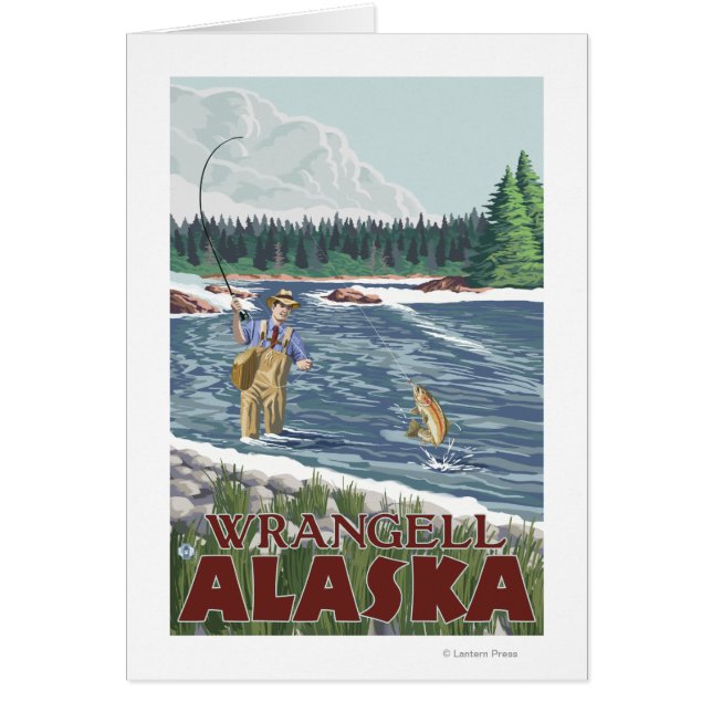 Fly Fisherman - Wrangell, Alaska (Vorne)