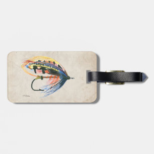 Fly Fishing Lure Art Lachs Fly Lure Gepäckanhänger