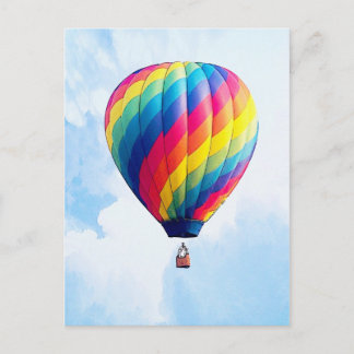 Fly Free my Hot Air Ballon! Postkarte