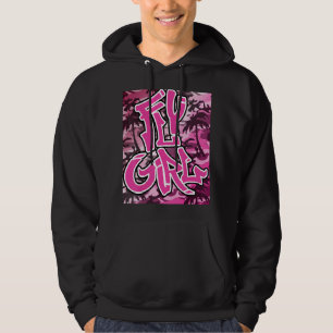 Fly Girl 80er 90s Old School Camouflage B-Girl Hip Hoodie