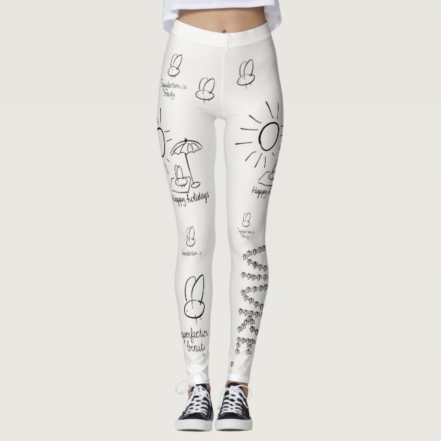 Fly happiness leggings (Vorderseite)