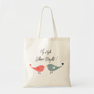 Fly high Modern Uplifting Positive Quote tote bag Tragetasche
