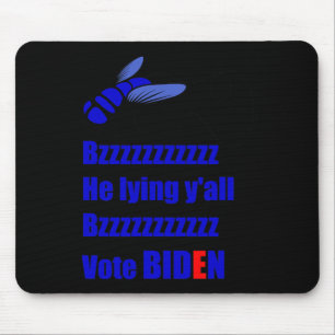 Fly Kamala Harris Mike Pence Debate Wahlen 2020 Mousepad
