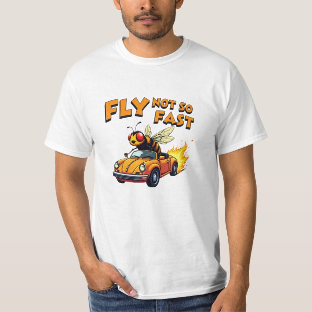 Fly Lovers Gift Idea T-Shirt (Vorderseite)