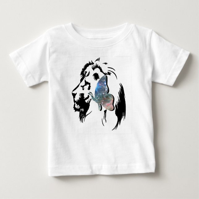 FLY-LÖWE BABY T-SHIRT (Vorderseite)