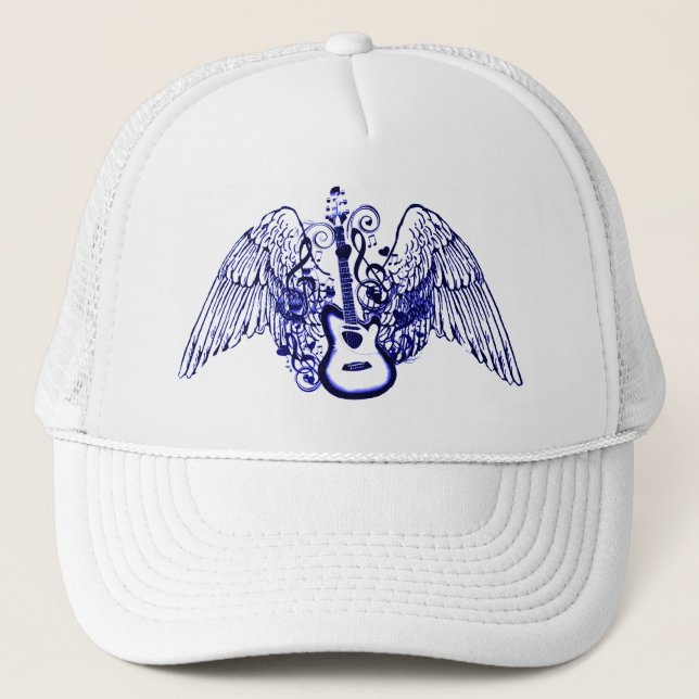 Fly, Rock'n'Roll_ Truckerkappe (Vorderseite)