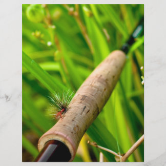 Fly Rod mit Fly on Handle