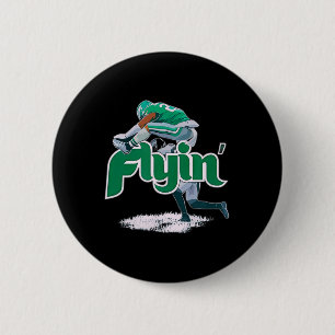 Fly Saquon Fly Eagles Barkley The Reverse Hurdle 2 Button