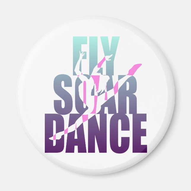 Fly Soar Dance Magnet (Vorne)
