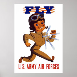 FLY — Streitkräfte Poster