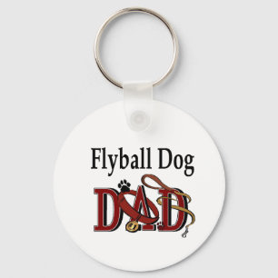 Flyball Dog Geschenke Schlüsselanhänger