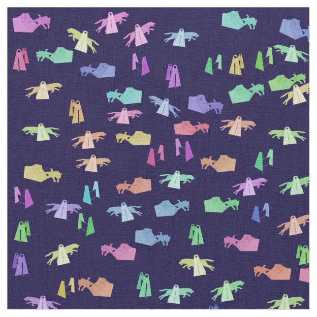 Flyball Sprünge Stoff (Nahaufnahme)