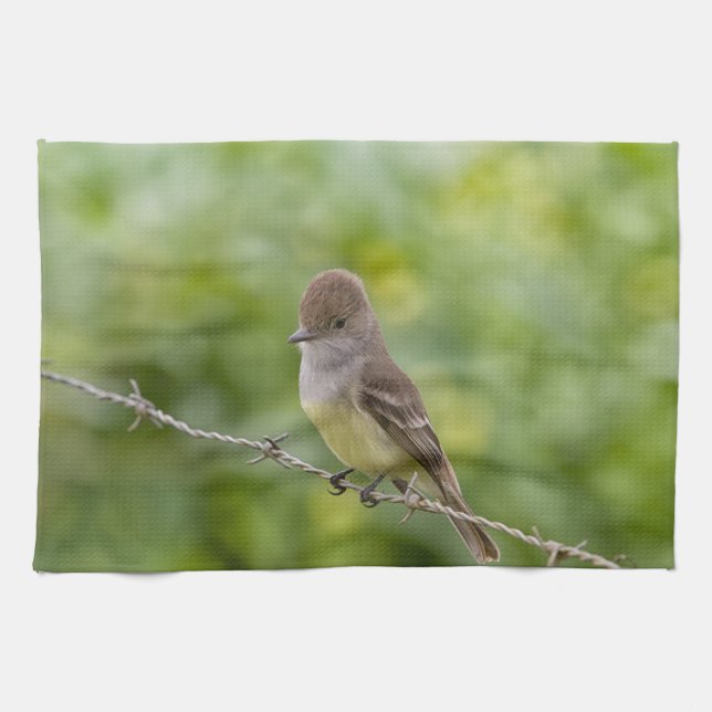 Flycatcher Geschirrtuch (Horizontal)