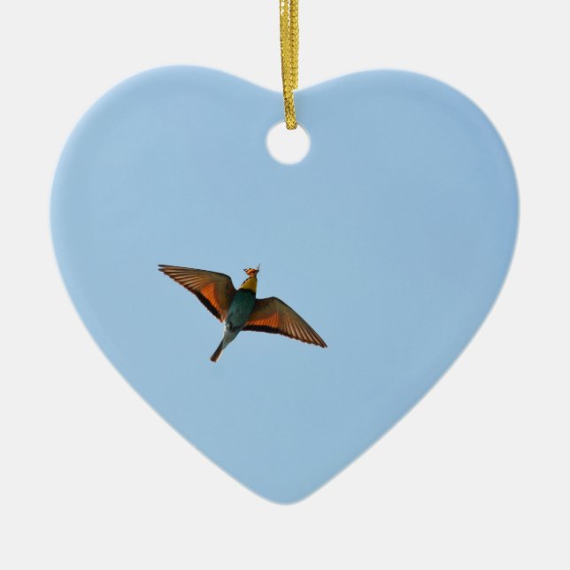 Flycatcher Keramikornament (Vorne)