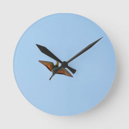 Flycatcher Runde Wanduhr