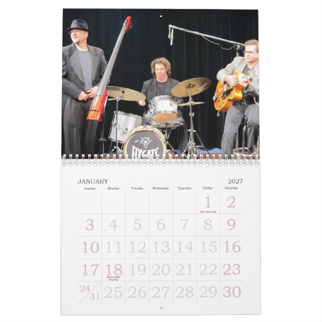 FlyCats 2013 Wandkalender (Jan 2027)
