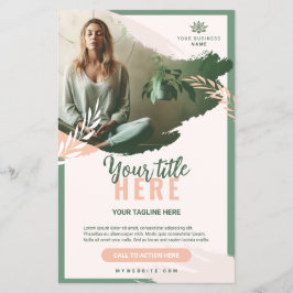 Flyer 14 cm x 21,6 cm Prospekt 14