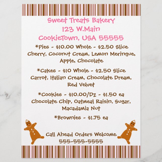 Flyer Bäckerei (Vorne)