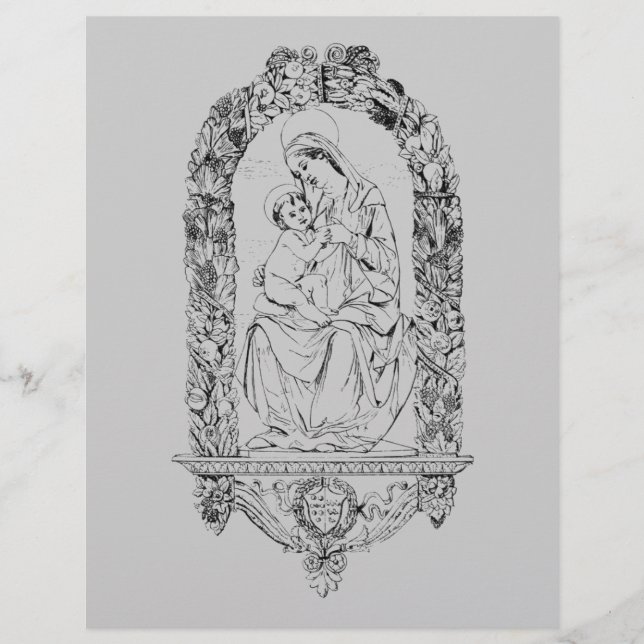 Flyer christliche Symbole (Vorne)