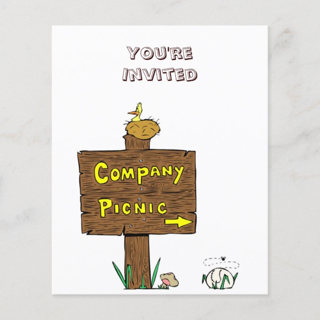 Flyer Corporate Company Picnic (Vorne)