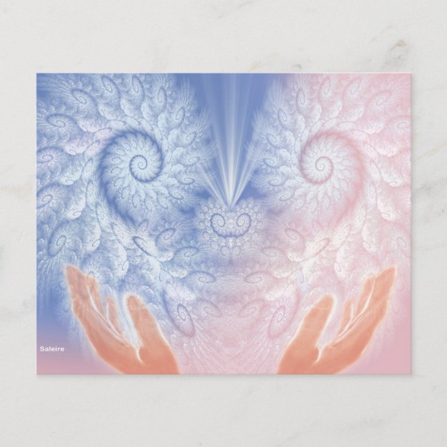 Flyer der heilenden Liebe (Vorne)