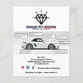 Flyer Diamant Noir Detailing MARK 1