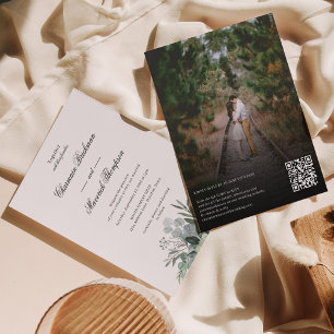 Flyer du code QR de la photo budgétaire