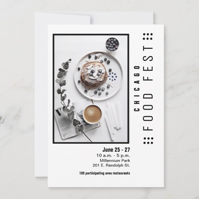 Flyer Einladung (Vorderseite)