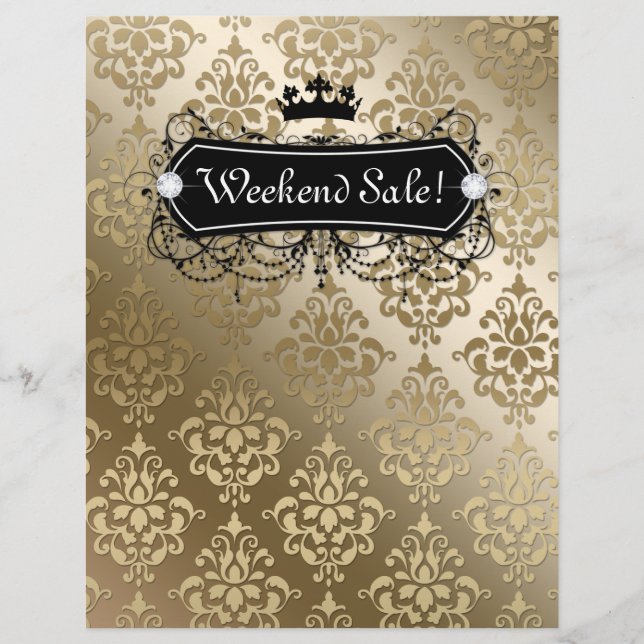 Flyer Fashion Juwelier Salon Crown Gold (Vorne)