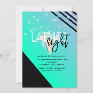 Flyer für den Bright Ladies Night Club Einladung