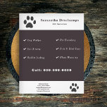 Flyer für Haustiere<br><div class="desc">Ein Flyer mit Katzenpflaster-Illustrationen. Es ist vollständig anpassbar und eignet sich für alle Arten von Haustierdiensten wie Hundeschwalker, Katzensitzer, fütternd Kaninchen, Fischpflege, Vogelpflege, Pflanze Tränken, Haustier-Boarding, etc. Sie können die Katzenpaare mit Ihrem Logo oder Foto ändern.</div>
