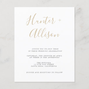 Flyer für Hochzeitsfeiern