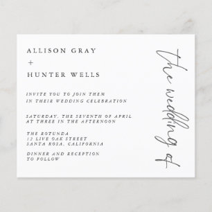 Flyer für Hochzeitsfeiern