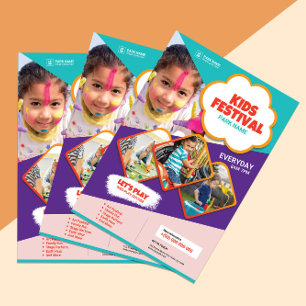 Flyer für Kinder