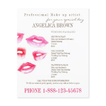 Flyer für Schönheit & Make-up