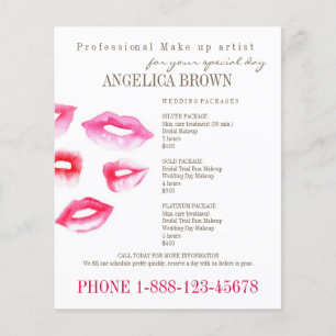 Flyer für Schönheit & Make-up