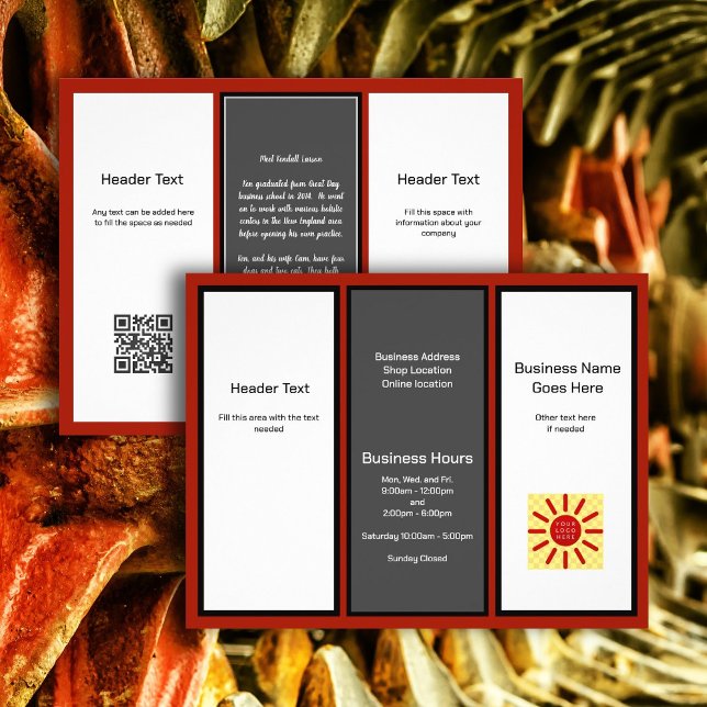 Flyer für Werbung für dreistellige Firmenlogos (Von Creator hochgeladen)